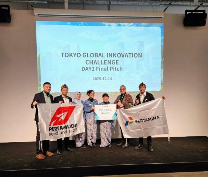 Dari Cirebon ke Tokyo, Drillytics ITB Raih Tsucrea Award di TGIC 2025
